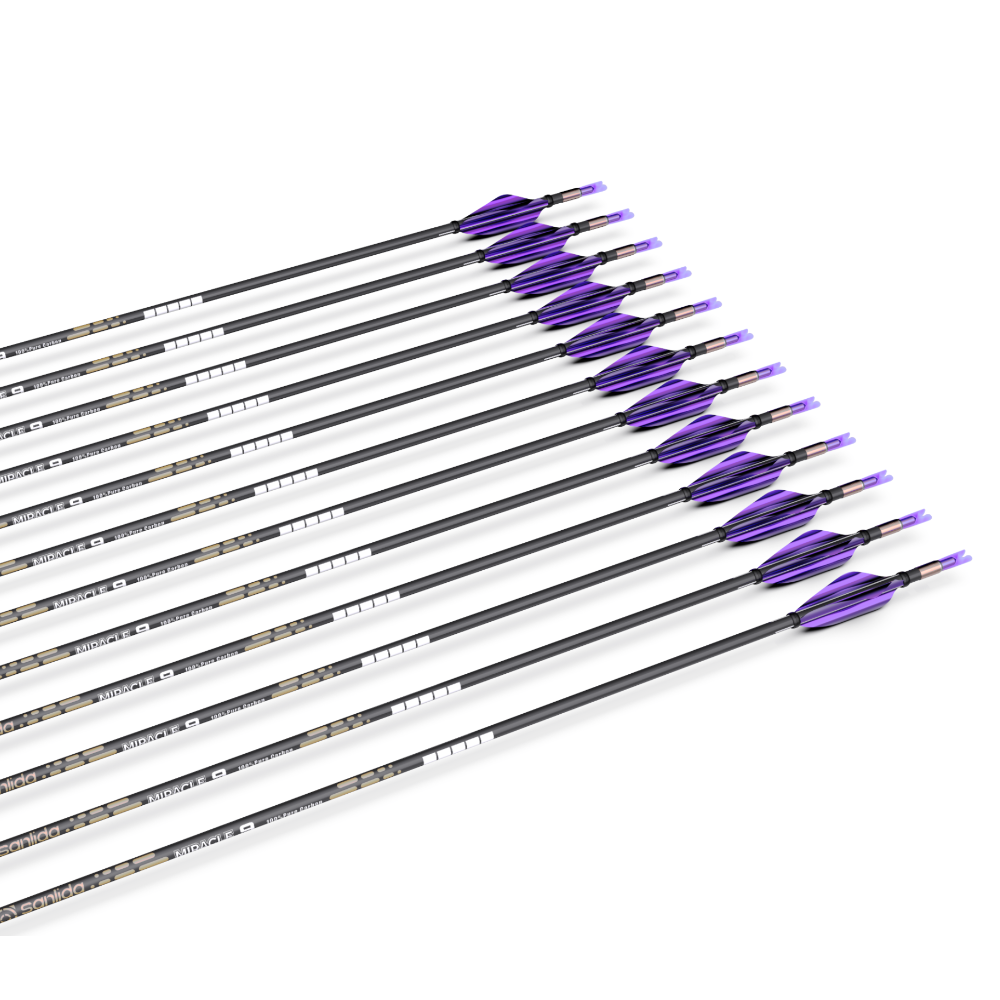 Стрела лучная спортивная Sanlida Miracle X9 ID 3.2 12 шт.