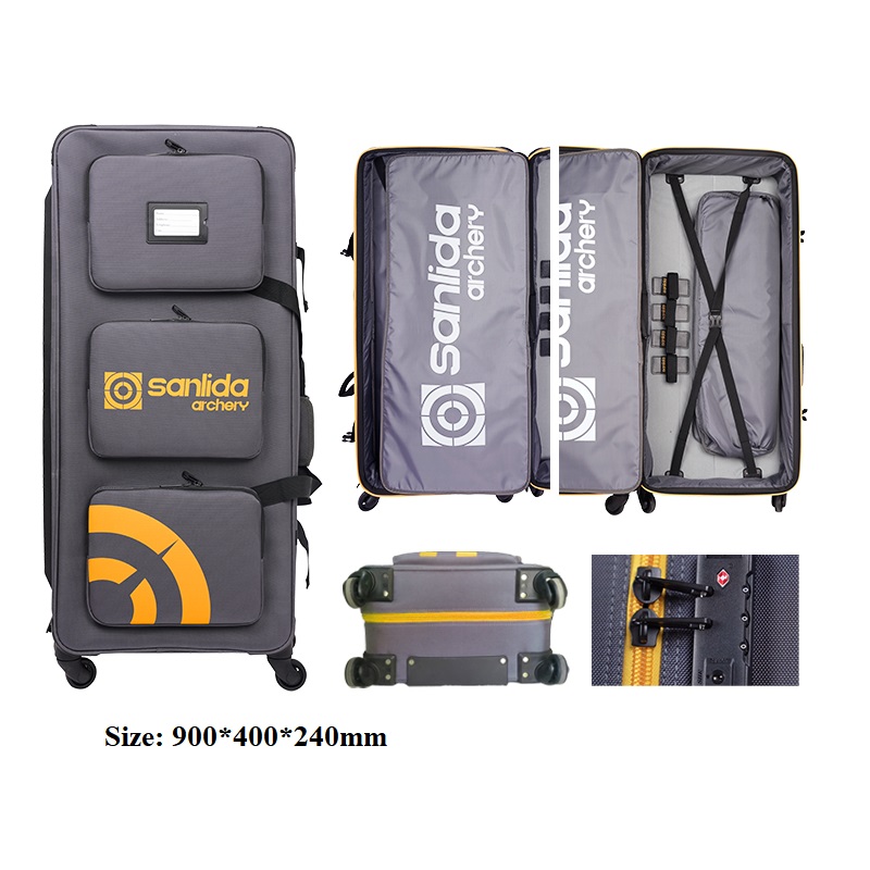 Кейс чемодан для классического лука на колесах Sanlida X10