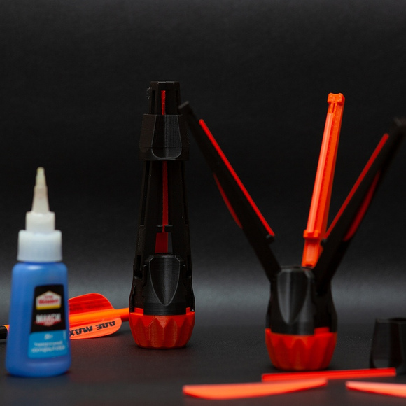 товар Пероклейка для лучных стрел 3 пера универсальная левый винт