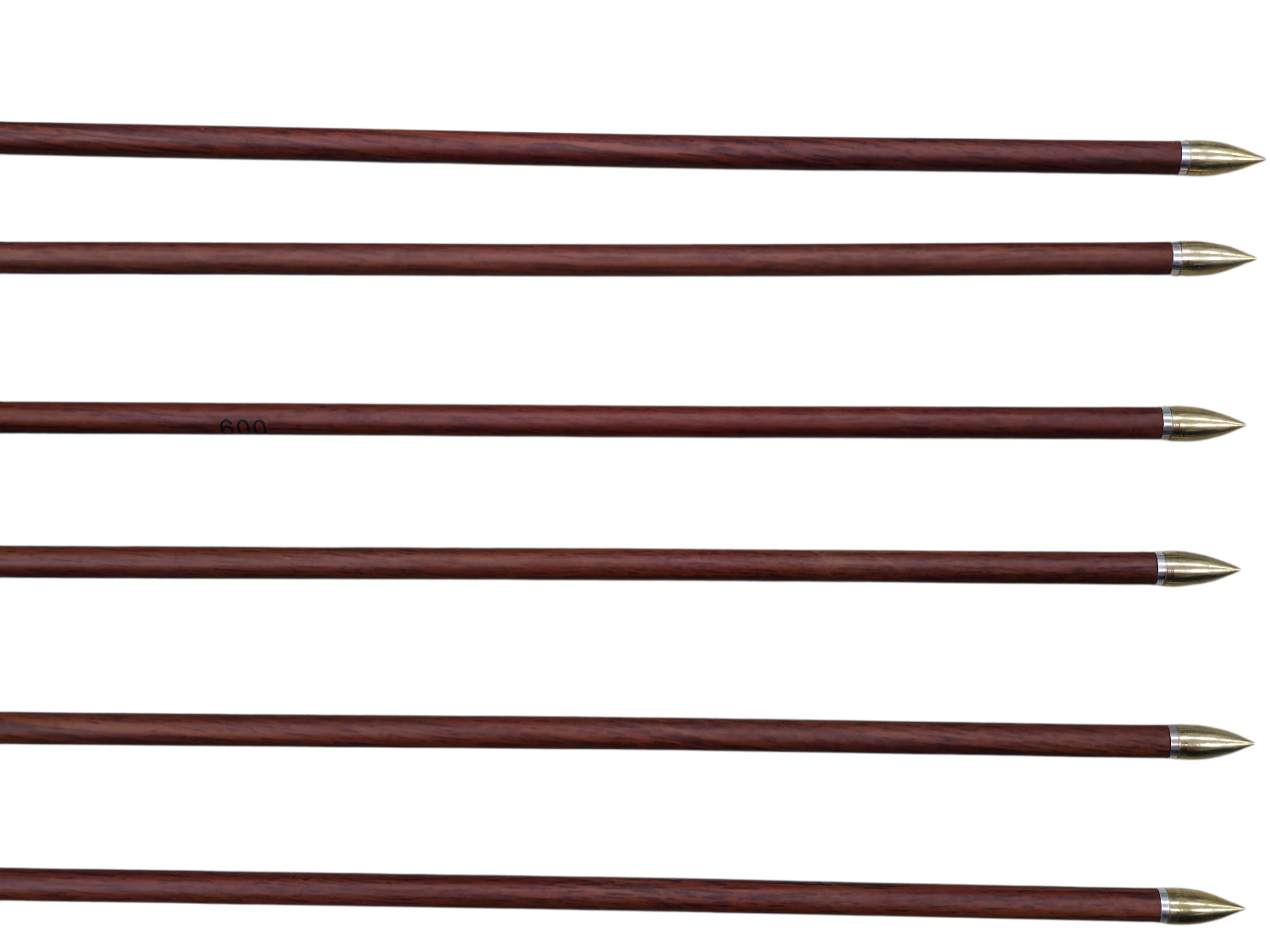 Стрела лучная карбон пот дерево САПСАН натуральное оперение