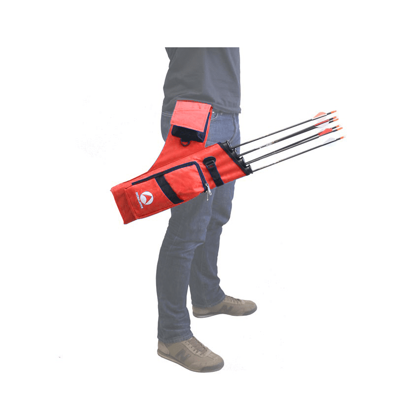 Колчан поясной advanced (красный)