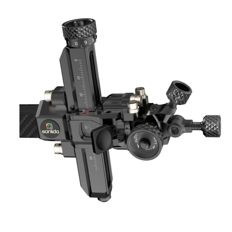 Спортивный прицел для блочного лука Sanlida Carbon X10 9" v3