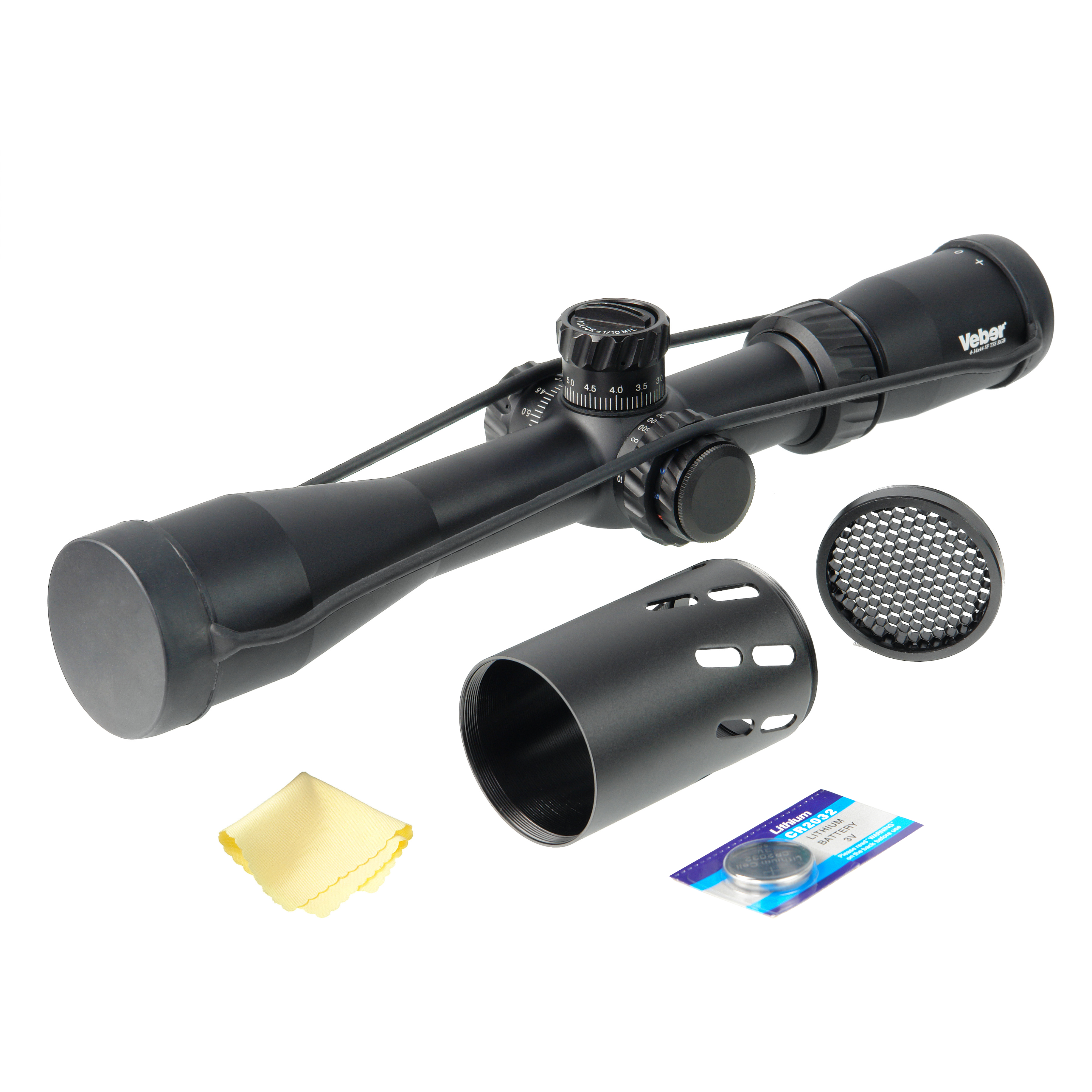 товар Прицел оптический Veber Black Russian 4-14x44 SF TSS RGB