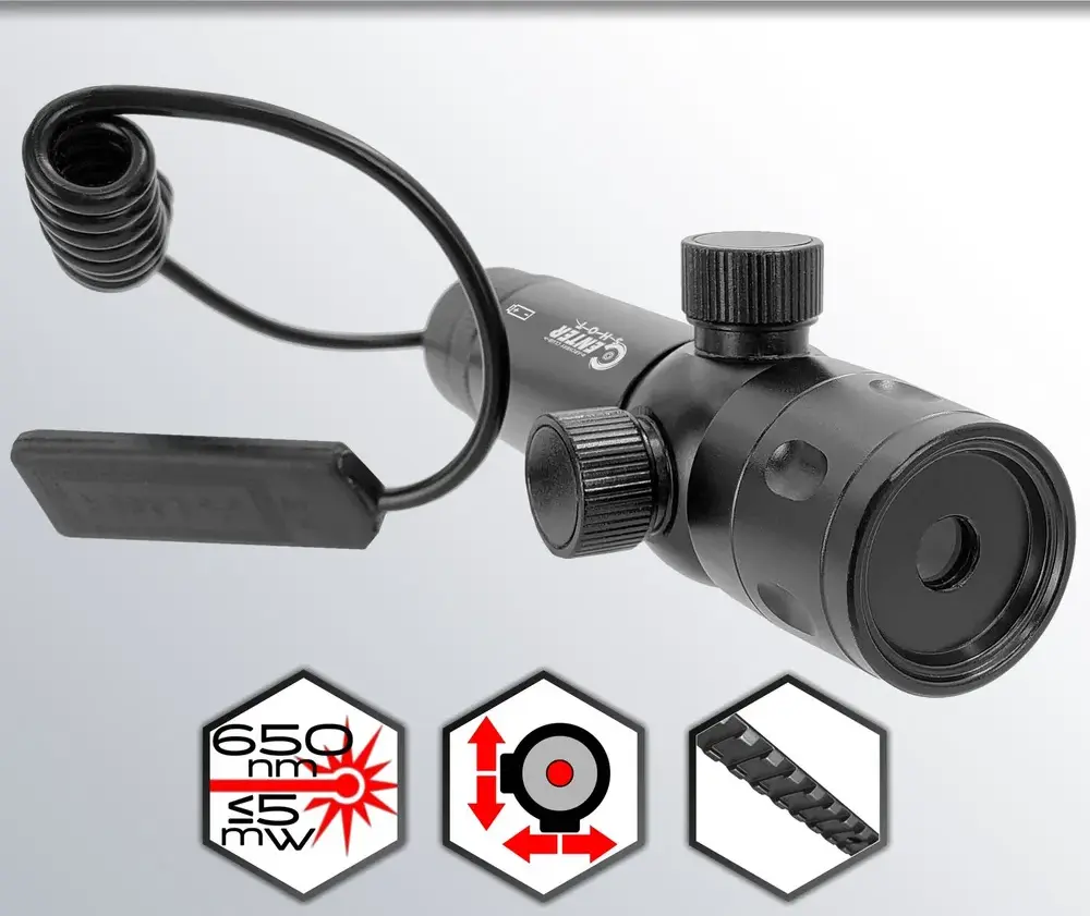 Лазерный целеуказатель с выносной кнопкой MGL-019 (красный)