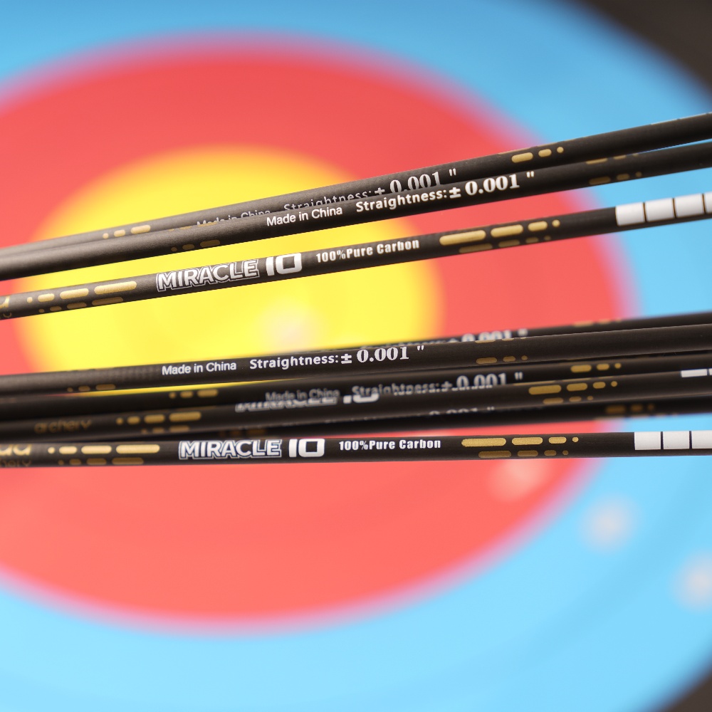 Стрела лучная спортивная Sanlida Miracle 10 ID 3.2 12 шт.