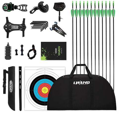 Блочный лук Lwano Wukong для детей и подростков, комплект