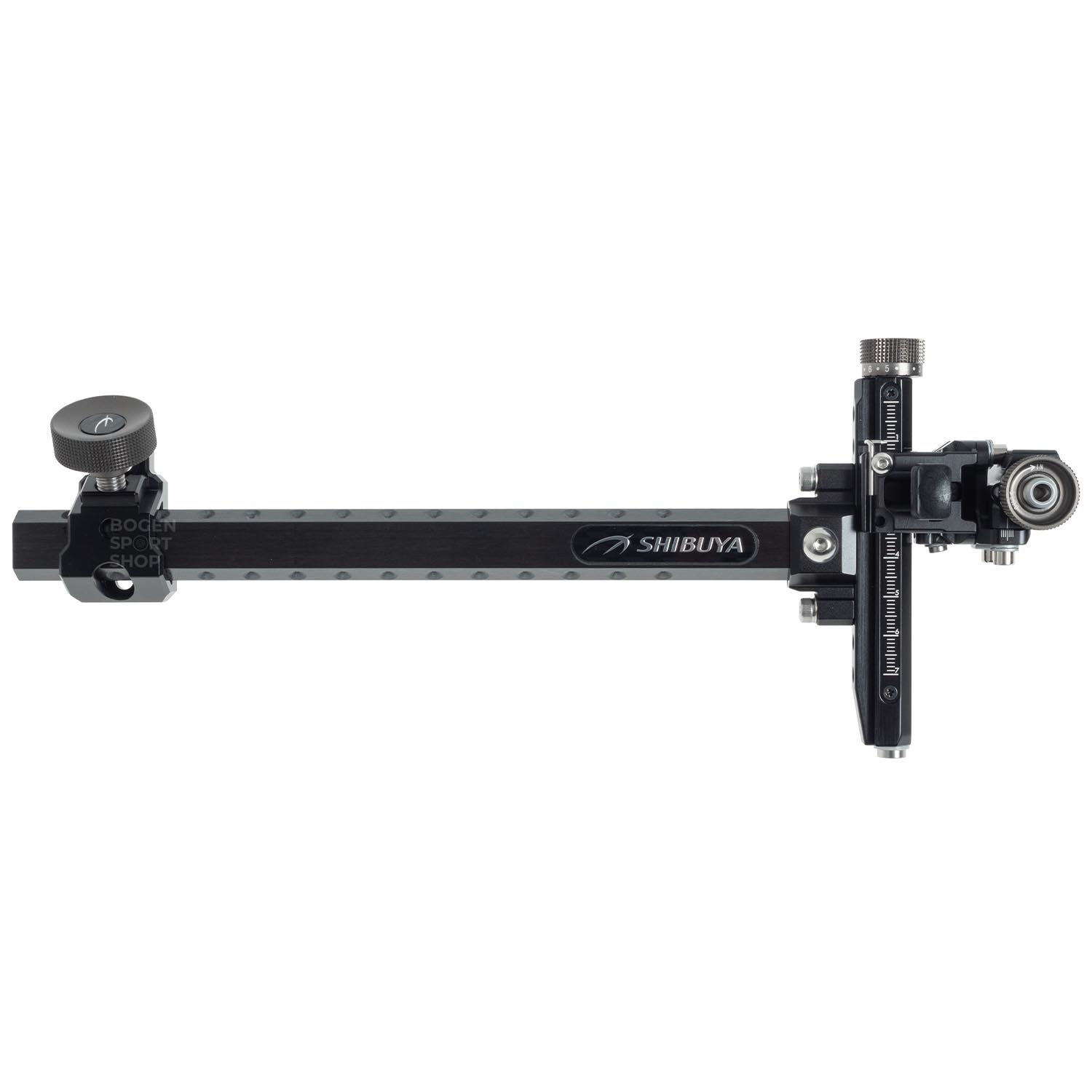 Спортивный прицел для блочного лука Shibuya Ultima CPX III 400-9 CARBON RH BLACK