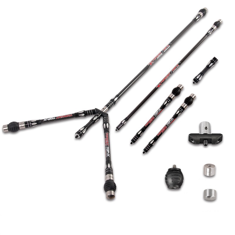 Система стабилизации 5 предметов Topoint Top-X (30" +12" +4" +тройник) черный