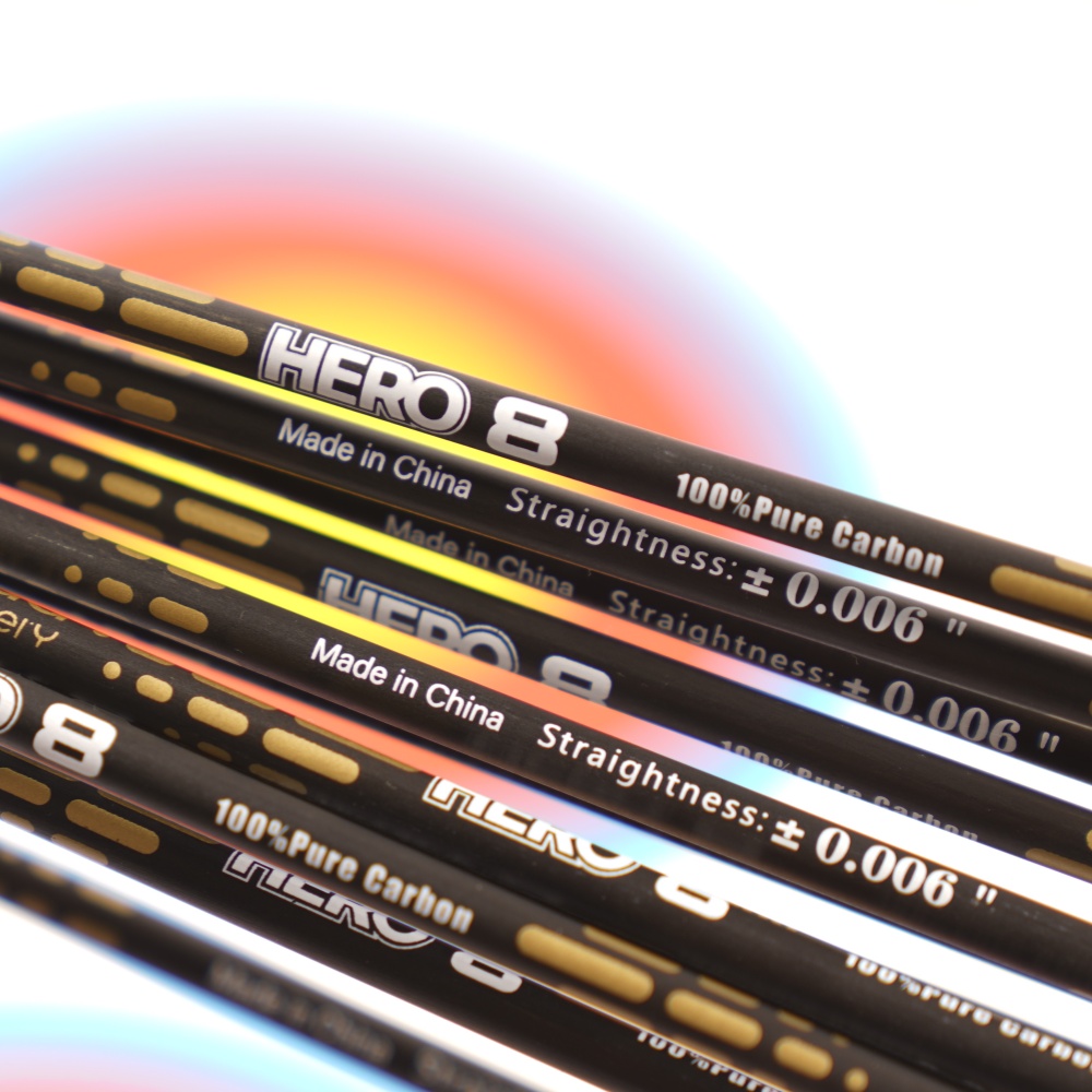 Стрела лучная спортивная Sanlida Hero 8 ID 3.2 12 шт.